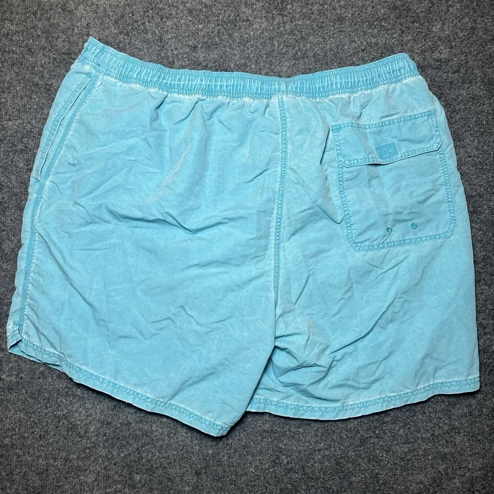 Vineyard Vines Men's Swim Trunks Size 2XB Teal Blue Pockets